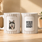 Pet Memorial Canvas - Custom Pet Mug