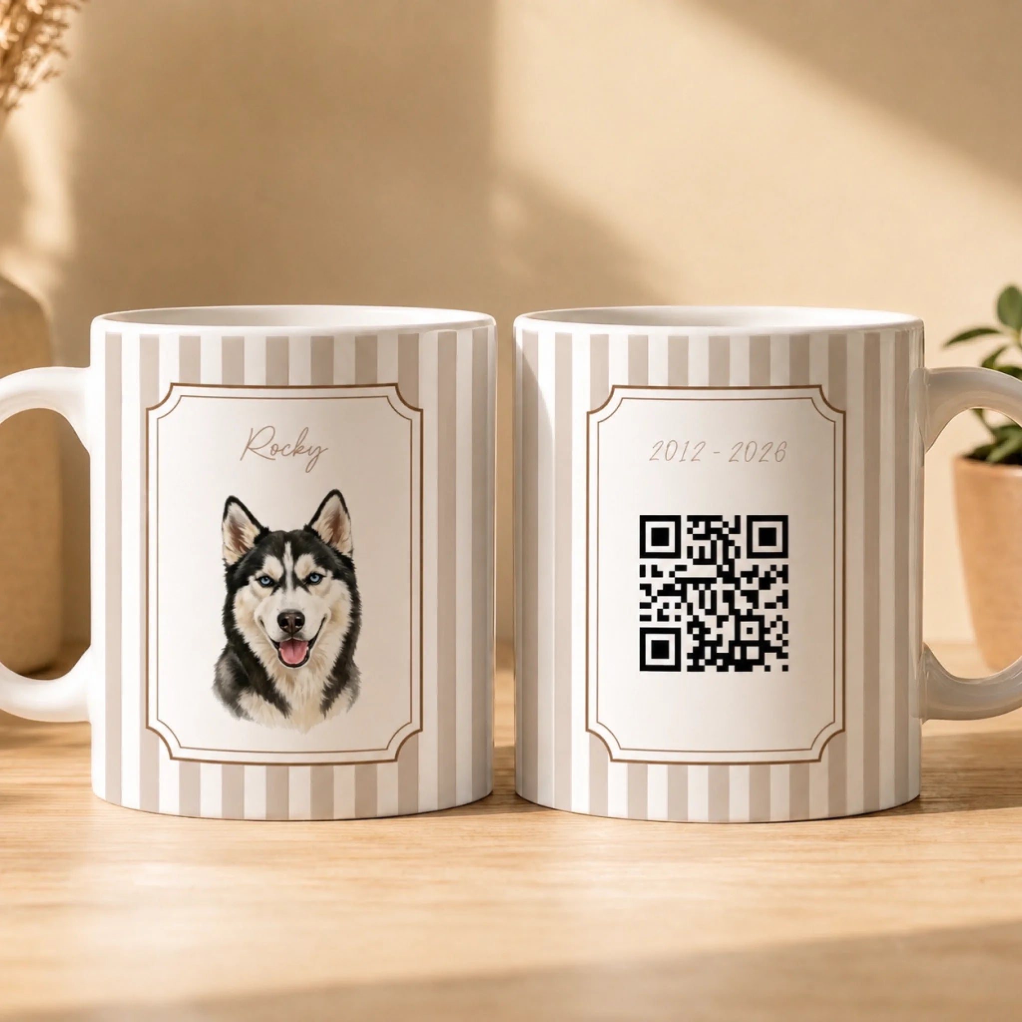 Pet Memorial Canvas - Custom Pet Mug