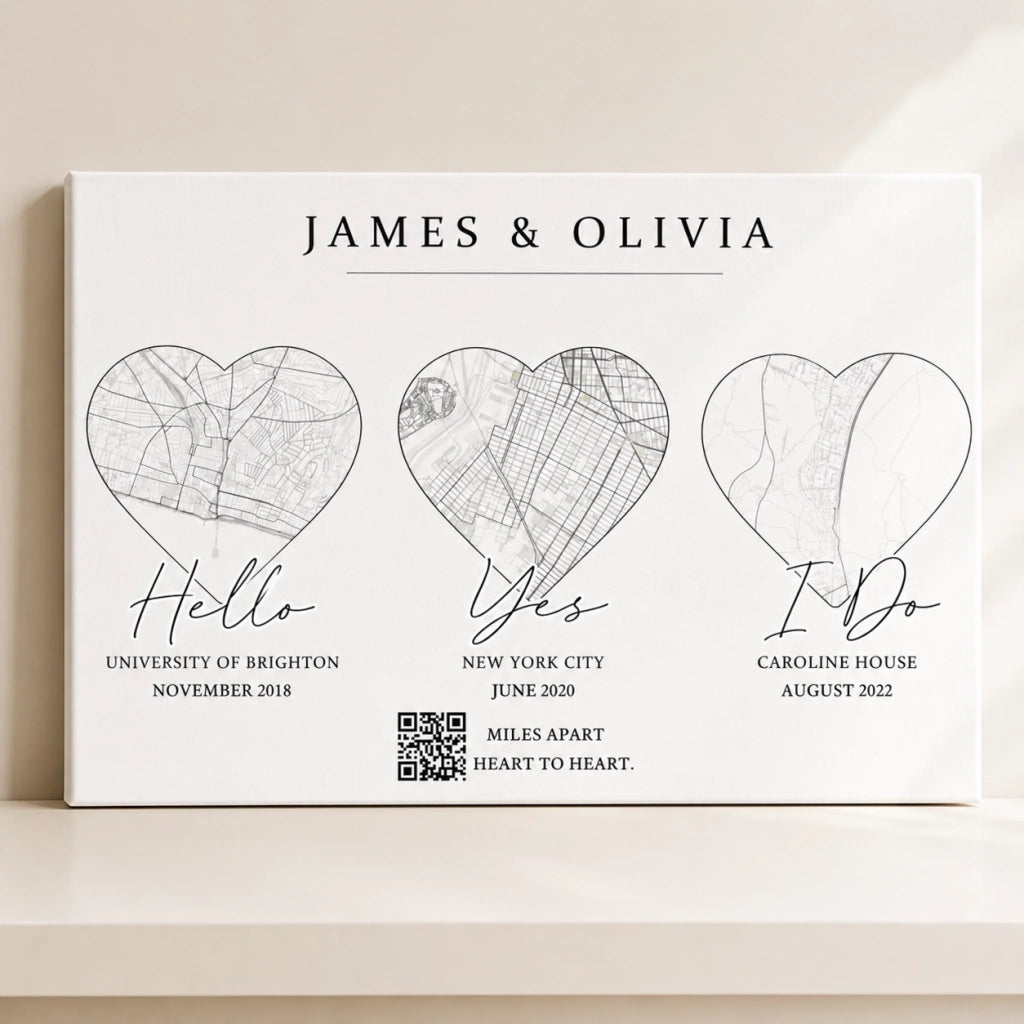 Personalized Map of Special Place