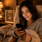 Our Anniversary QR LED Night Light Custom Date & Names2